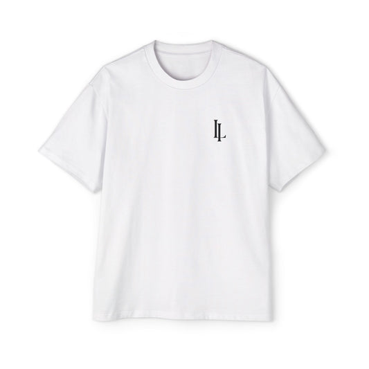 White LI Oversized Tee